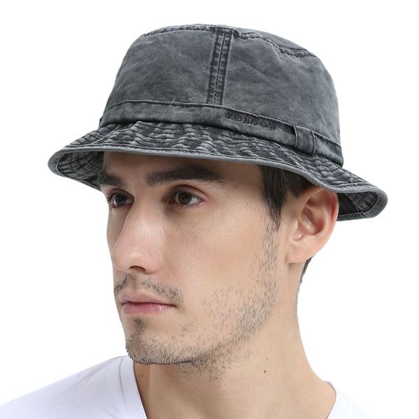 voboom black washed cotton uv protection bucket hat men summer boonie hunting fisherman hats travel japanese korea sun cap 163
voboom black washed cotton uv protection bucket hat men summer boonie hunting fisherman hats travel japanese korea sun cap 163