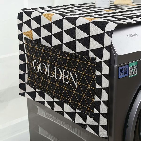 multi-color linen dust cover kitchen washing machine washing machine dust cover refrigerator storage bag 3
multi-color linen dust cover kitchen washing machine washing machine dust cover refrigerator storage bag 3