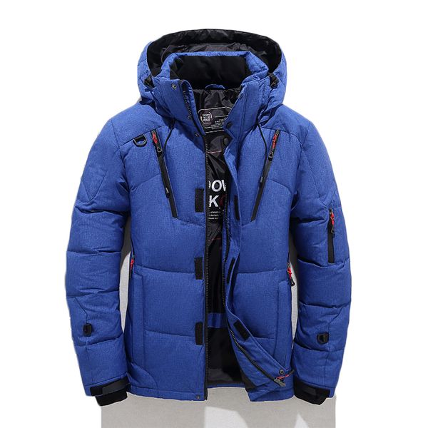 2019 90% white duck down jacket men outwear windbreaker hooded snow parkas thick warm winter down jacket outerwear, Black
2019 90% white duck down jacket men outwear windbreaker hooded snow parkas thick warm winter down jacket outerwear, Black