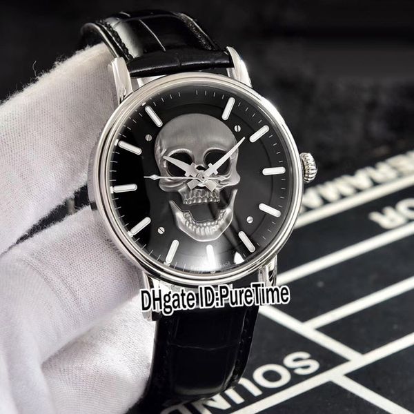 новый traditionnelle автоматические мужские часы стальной корпус черный циферблат 3d серебряный череп циферблат черный кожаный ремешок часы, Slivery;brown 
новый traditionnelle автоматические мужские часы стальной корпус черный циферблат 3d серебряный череп циферблат черный кожаный ремешок часы, Slivery;brown