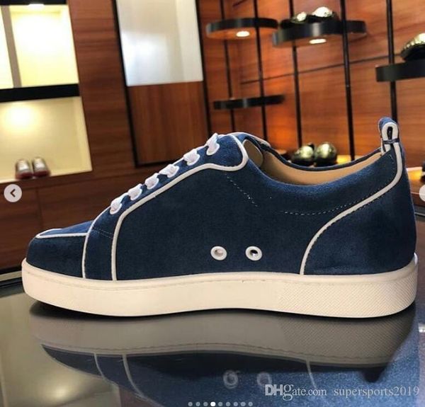fashion designer red bottom red sole shoes men's sneaker rantulow orlato men's flats sneakers navy suede veau velour new arrive, Black
fashion designer red bottom red sole shoes men's sneaker rantulow orlato men's flats sneakers navy suede veau velour new arrive, Black