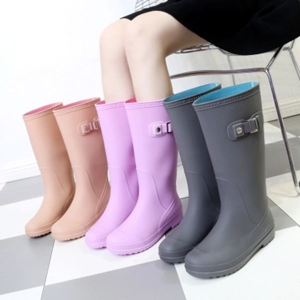 2018 new pvc rain boots water shoes woman rain boots female women women waterproof rubber wellies, Black
2018 new pvc rain boots water shoes woman rain boots female women women waterproof rubber wellies, Black