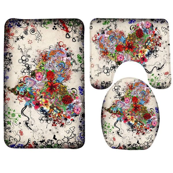 3pcs bathroom mat set happy valentines day flower heart pattern bath non slip shower mat and toilet mat sets
3pcs bathroom mat set happy valentines day flower heart pattern bath non slip shower mat and toilet mat sets