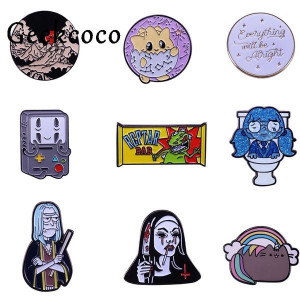 20pcs/lot j1436 geekcoco cartoon metal brooch collar anime pin jeans shirt handbag badges on backpack pins, Gray
20pcs/lot j1436 geekcoco cartoon metal brooch collar anime pin jeans shirt handbag badges on backpack pins, Gray