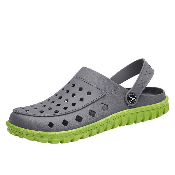 sagace summer men anti-slip garden shoes male water shoes light breathable beach outdoor slipper breathable hollow sandals, Black
sagace summer men anti-slip garden shoes male water shoes light breathable beach outdoor slipper breathable hollow sandals, Black