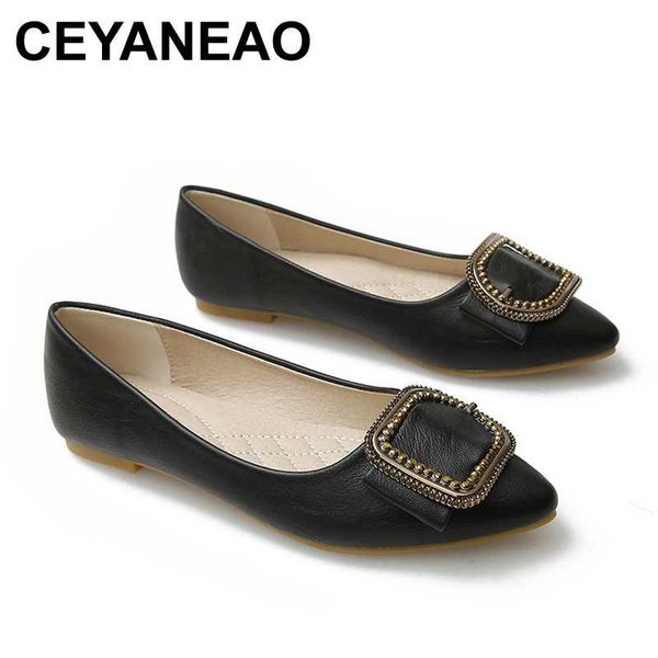 ceyaneao 2020 flat shoes women buckle flats ladies shoes flats fall wedding ballerina, Black
ceyaneao 2020 flat shoes women buckle flats ladies shoes flats fall wedding ballerina, Black