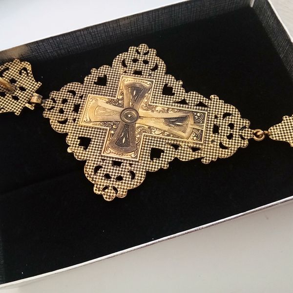 pectoral cross orthodox gold and silver color orthodox russia cross russia jewelry pastor craft supplies
pectoral cross orthodox gold and silver color orthodox russia cross russia jewelry pastor craft supplies