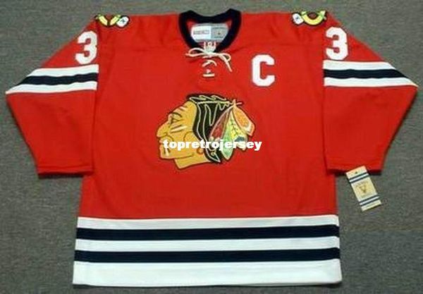 wholesale mens pierre pilote chicago blackhawks 1963 ccm vintage away retro hockey jersey, Black;red
wholesale mens pierre pilote chicago blackhawks 1963 ccm vintage away retro hockey jersey, Black;red