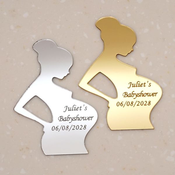 20 pieces 7x5cm acrylic mirror pregnant woman custom name guest gifts party decor favors personalize for bady birth party
20 pieces 7x5cm acrylic mirror pregnant woman custom name guest gifts party decor favors personalize for bady birth party