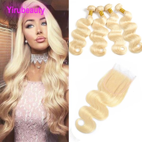 brazilian virgin hair 613# blonde 4 bundles with one lace closure 4x4 with baby hairs extensions body wave wefts with closures yirubeauty, Black;brown
brazilian virgin hair 613# blonde 4 bundles with one lace closure 4x4 with baby hairs extensions body wave wefts with closures yirubeauty, Black;brown