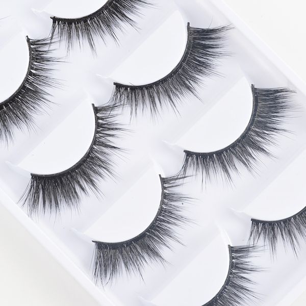 new 5 pairs 100% real fake mink eyelashes 3d natural false eyelashes 3d mink lashes soft eyelash extension makeup kit cilios
new 5 pairs 100% real fake mink eyelashes 3d natural false eyelashes 3d mink lashes soft eyelash extension makeup kit cilios