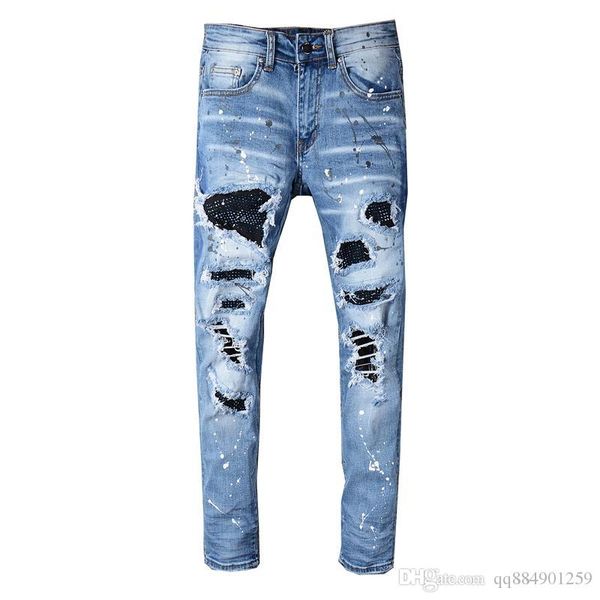 2020 new fashion simple summer casual straight denim pants designer jeans light drawstring printed jeans slim pants mens trousers size 28-42, Blue
2020 new fashion simple summer casual straight denim pants designer jeans light drawstring printed jeans slim pants mens trousers size 28-42, Blue