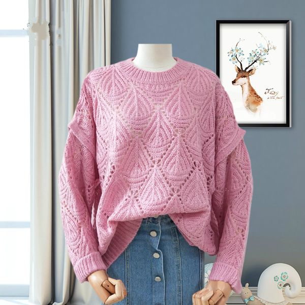 2019 autumn plus size fashion o neck off shoulder sketch hollowing loose pink knitted streetwear pullover sweater women, White;black
2019 autumn plus size fashion o neck off shoulder sketch hollowing loose pink knitted streetwear pullover sweater women, White;black
