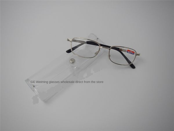 optical glass presbyopic high-grade metal full frame presbyopic glasses anti-scratch glasses for the elderly, Silver
optical glass presbyopic high-grade metal full frame presbyopic glasses anti-scratch glasses for the elderly, Silver
