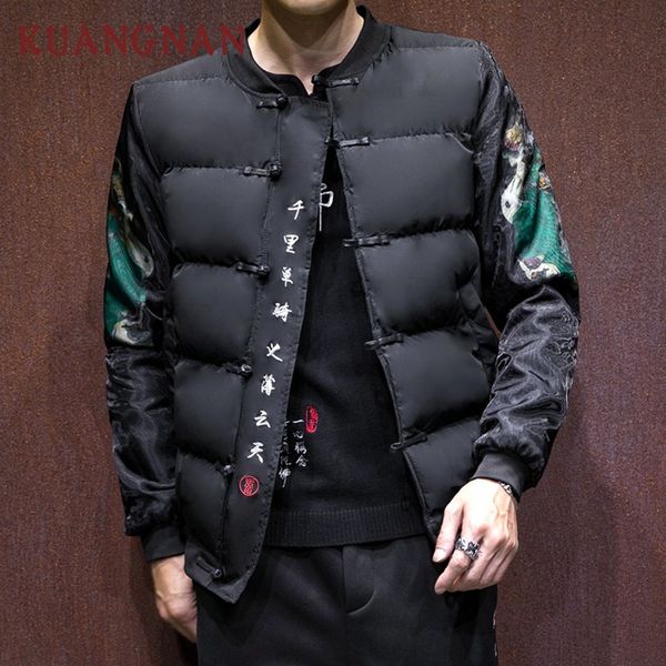 kuangnan chinese style hero pint guan yu winter jacket men long coat parka men clothes windbreaker 2018 winter jackets mens, Black
kuangnan chinese style hero pint guan yu winter jacket men long coat parka men clothes windbreaker 2018 winter jackets mens, Black