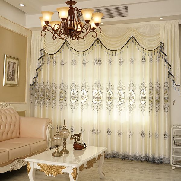 high-grade european hollow embroidery semi-shading curtains for living dining room bedroom
high-grade european hollow embroidery semi-shading curtains for living dining room bedroom