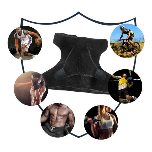 left / right shoulder adjustable pain relief shoulder support support wrap gentle girdle 1pcs sports fitness belt single, Black;blue
left / right shoulder adjustable pain relief shoulder support support wrap gentle girdle 1pcs sports fitness belt single, Black;blue
