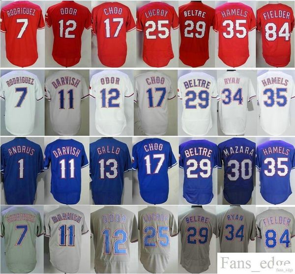 Baseball Jerseys #1 Elvis Andrus 12 Rougned Odor 13 Joey Gallo Shin-Soo Choo 29 Adrian Beltre 35 Cole Hamels 30 Nomar Mazara
Baseball Jerseys #1 Elvis Andrus 12 Rougned Odor 13 Joey Gallo Shin-Soo Choo 29 Adrian Beltre 35 Cole Hamels 30 Nomar Mazara