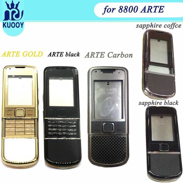 Full hou ing for nokia 8800 arte carbon 8800 arte apphire middle frame plate back battery cover with keyboard Full hou ing for nokia 8800 arte carbon 8800 arte apphire middle frame plate back battery cover with keyboard
