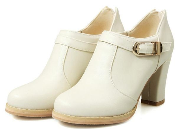 2019 women's shoes in spring and autumn with new style high heel coarse heel round head @2131, Black
2019 women's shoes in spring and autumn with new style high heel coarse heel round head @2131, Black