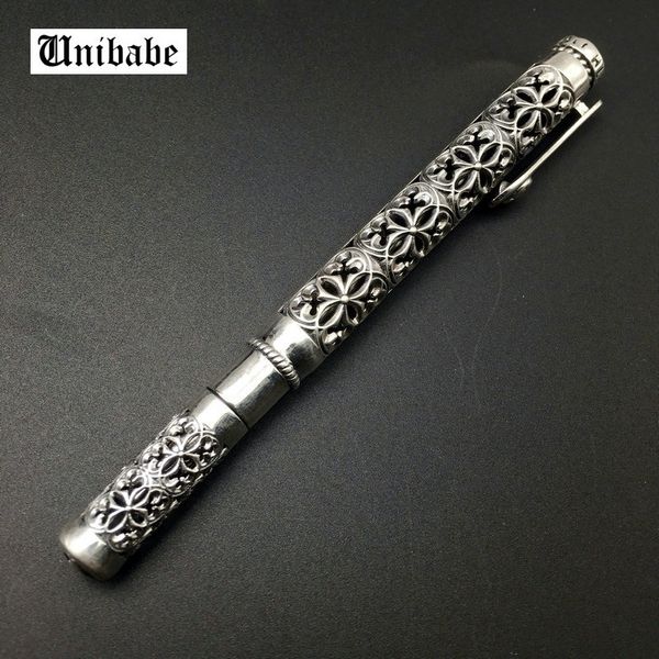 pure silver sterling 925 silver pen gift for men vintage carved openwork business ballpoint pen pendant s925 jewelry
pure silver sterling 925 silver pen gift for men vintage carved openwork business ballpoint pen pendant s925 jewelry