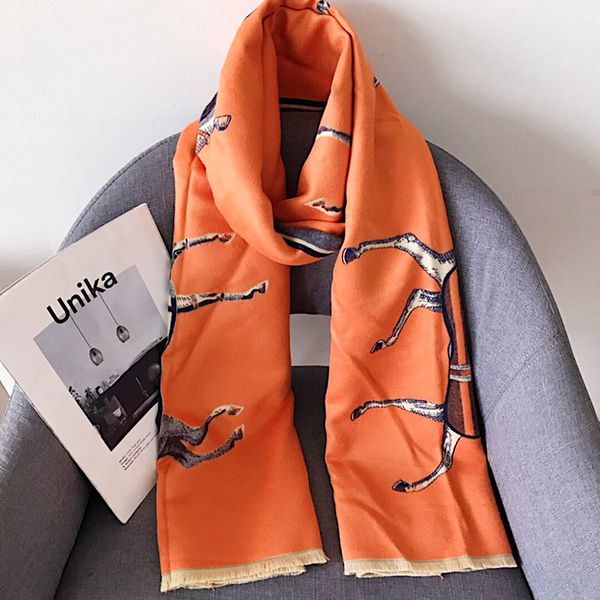 style - a new double-sided cashmere scarf for women, a long, thickened printed shawl with a multi-purpose patterned warm scarf, Blue;gray
style - a new double-sided cashmere scarf for women, a long, thickened printed shawl with a multi-purpose patterned warm scarf, Blue;gray