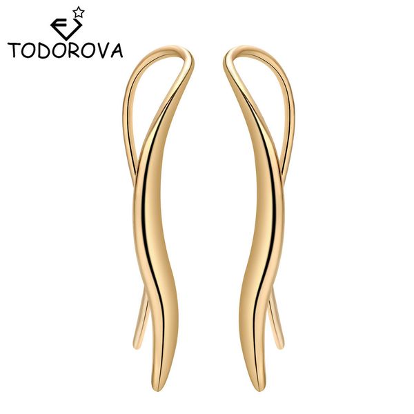 todorova new arrival earrings temperament model drop earrings female metal s curve design jewelry earrings for ladies, Silver
todorova new arrival earrings temperament model drop earrings female metal s curve design jewelry earrings for ladies, Silver
