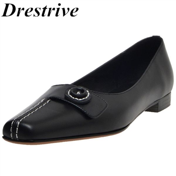 drestrive women pumps low heels genuine leather square toe shallow 2020 spring cow leather black office female casual shoes
drestrive women pumps low heels genuine leather square toe shallow 2020 spring cow leather black office female casual shoes