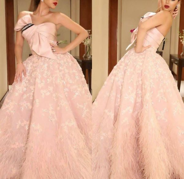gorgeous pink evening dresses strapless sweep train a line appliques feather prom dress party wear custom made bow robes de mariée, Black;red
gorgeous pink evening dresses strapless sweep train a line appliques feather prom dress party wear custom made bow robes de mariée, Black;red