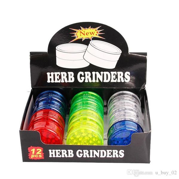 60mm Tobacco Grinder 2-layer Plastic Hand Muller Herb Grinder smoke detectors pope smoking pipes Acrylic smoke pipes Grinders
60mm Tobacco Grinder 2-layer Plastic Hand Muller Herb Grinder smoke detectors pope smoking pipes Acrylic smoke pipes Grinders