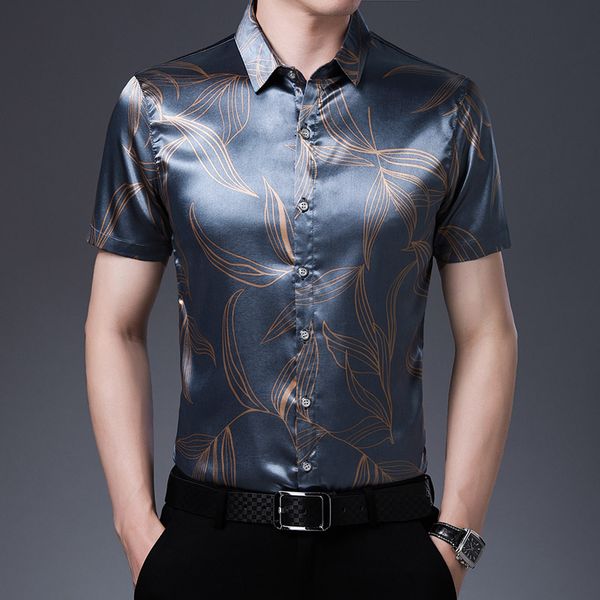 quality silk shirts for mens clothing 2020 satin printed mens short sleeve shirts silver business korean fashionable, White;black
quality silk shirts for mens clothing 2020 satin printed mens short sleeve shirts silver business korean fashionable, White;black