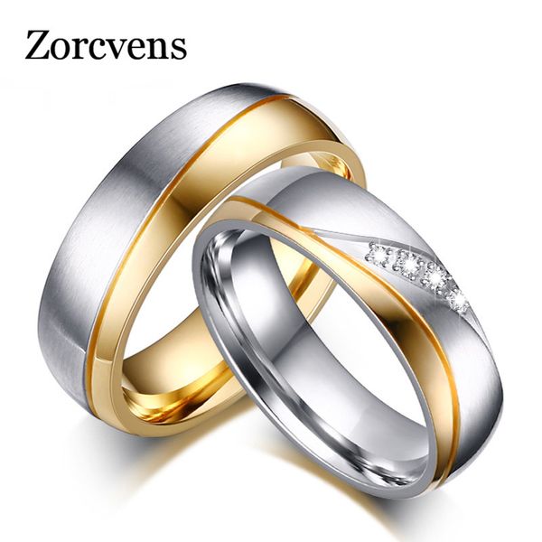 zorcvens new fashion brand rings for women man promise ring jewelry gold-color 316l stainless steel ring, Golden;silver
zorcvens new fashion brand rings for women man promise ring jewelry gold-color 316l stainless steel ring, Golden;silver