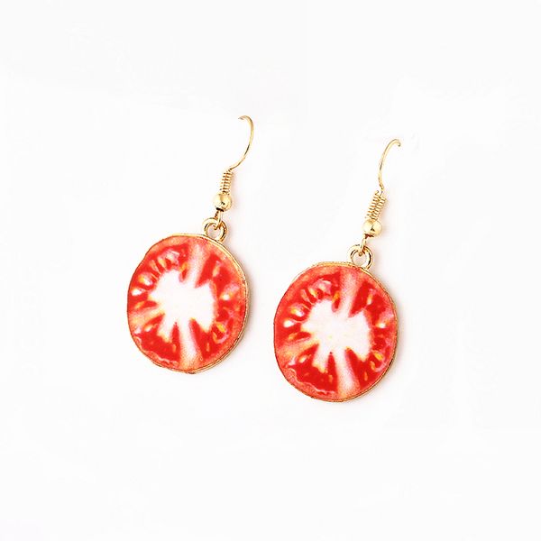 e030 fashion tomato drop earrings gold color metal dangle earrings for women girls party jewelry birthday gifts, Silver
e030 fashion tomato drop earrings gold color metal dangle earrings for women girls party jewelry birthday gifts, Silver