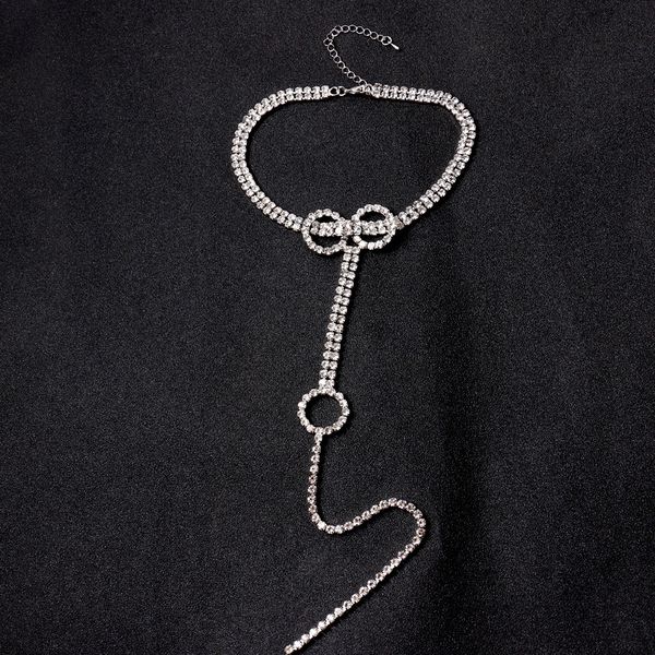 fashion brand crystal choker necklace women rhinestone tassel statement necklace pendant colliers maxi jewelry rock bijoux, Silver
fashion brand crystal choker necklace women rhinestone tassel statement necklace pendant colliers maxi jewelry rock bijoux, Silver