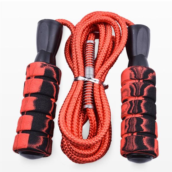3m jump rope non slip handle skipping sports fitness aerobic jumping exercise adjustable bearing speeding jump skipping rope 
3m jump rope non slip handle skipping sports fitness aerobic jumping exercise adjustable bearing speeding jump skipping rope