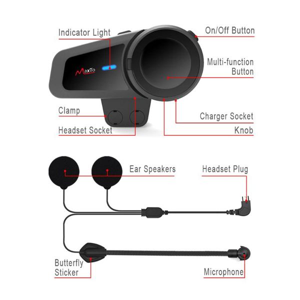 maxto m2 motorcycle 1km helmet bluetooth intercom headset wireless waterproof fm radio interphone for group 6 riders talking
maxto m2 motorcycle 1km helmet bluetooth intercom headset wireless waterproof fm radio interphone for group 6 riders talking