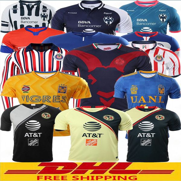 

Dhl 2018 2019 liga mx club america occer jer ey 18 19 monterrey unam chiva occer jer ey home away ize can be mixed batch