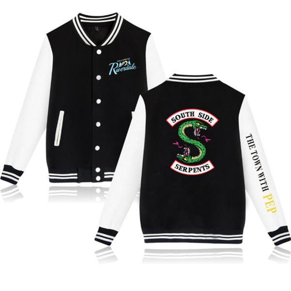 riverdale hoodie southside baseball jacket men women men's hip hop snake south side serpents hoodies sweatshirt coat hoodies, Black
riverdale hoodie southside baseball jacket men women men's hip hop snake south side serpents hoodies sweatshirt coat hoodies, Black