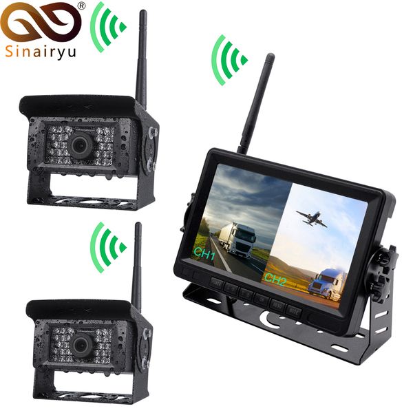 sinairyu 1280*960 high definition ahd wireless truck dvr monitor 7" night vision reverse backup recorder wifi camera for bus car
sinairyu 1280*960 high definition ahd wireless truck dvr monitor 7" night vision reverse backup recorder wifi camera for bus car