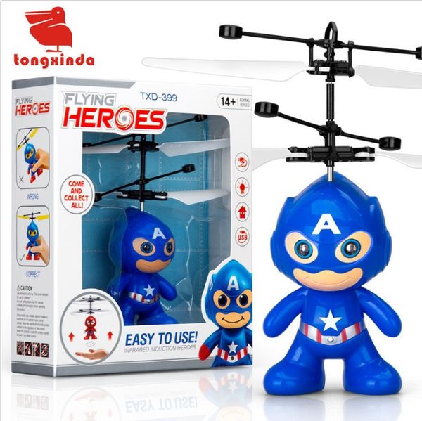 wholesale drone rc helicopters christmas kids toys with spiderman superman batman minions sytle flying led toy for children
wholesale drone rc helicopters christmas kids toys with spiderman superman batman minions sytle flying led toy for children