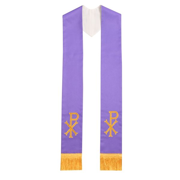 1pc priest reversible stole with px embroidery church vestments chasuble stole, Blue;gray
1pc priest reversible stole with px embroidery church vestments chasuble stole, Blue;gray