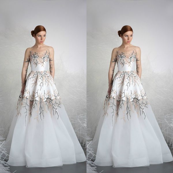 tony word 2020 beading evening dresses long sleeve illusion neck tulle formal party gowns floor length special occasion prom dress, Black;red
tony word 2020 beading evening dresses long sleeve illusion neck tulle formal party gowns floor length special occasion prom dress, Black;red