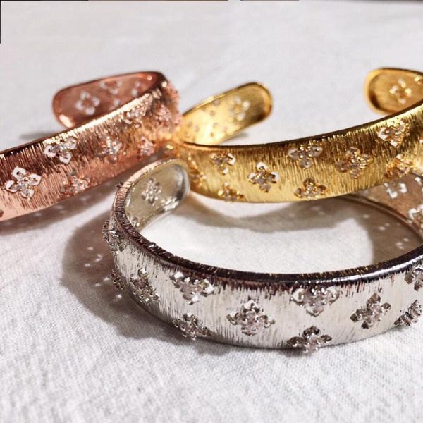 2020 new luxury bangle for women rose gold silver color fashion drawing process bracelet designer jewelry, Black
2020 new luxury bangle for women rose gold silver color fashion drawing process bracelet designer jewelry, Black