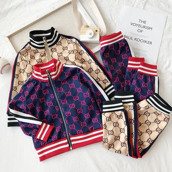 kids designer clothing sets 2019 new luxury print tracksuits fashion letter jackets + joggers casual sports style sweatshirt boys girls, White
kids designer clothing sets 2019 new luxury print tracksuits fashion letter jackets + joggers casual sports style sweatshirt boys girls, White