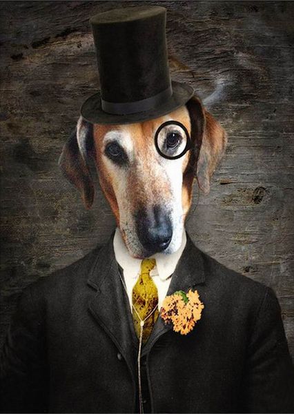 4- 0004 собака в костюме животных симпатичные смешные ретро pet»home decor расписанную hd печать картина маслом на холсте wall art холст p
4- 0004 собака в костюме животных симпатичные смешные ретро pet»home decor расписанную hd печать картина маслом на холсте wall art холст p