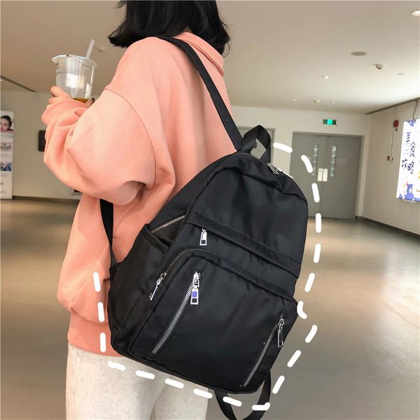 solid oxford women backpack female school bags yellow 2019 college wind casual daily back pack bagpack portable soft black
solid oxford women backpack female school bags yellow 2019 college wind casual daily back pack bagpack portable soft black