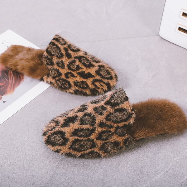 fashion new leopard shoes woman outside mules fur flip flops plush slides low heels fur slippers flats casual shoes woman, Black
fashion new leopard shoes woman outside mules fur flip flops plush slides low heels fur slippers flats casual shoes woman, Black