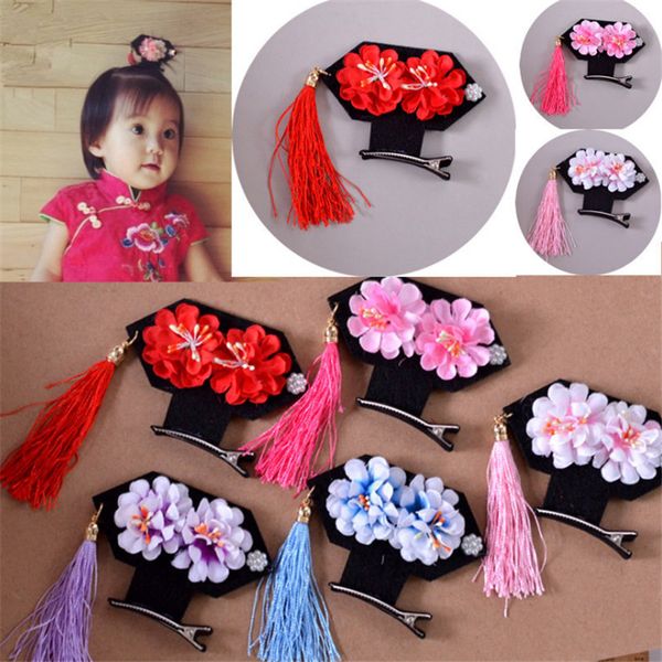 10pcs/lot kids girls snow yarn flower hair clips chinese style tassel hairpins headwear children hair accessories headdress, Slivery;white
10pcs/lot kids girls snow yarn flower hair clips chinese style tassel hairpins headwear children hair accessories headdress, Slivery;white