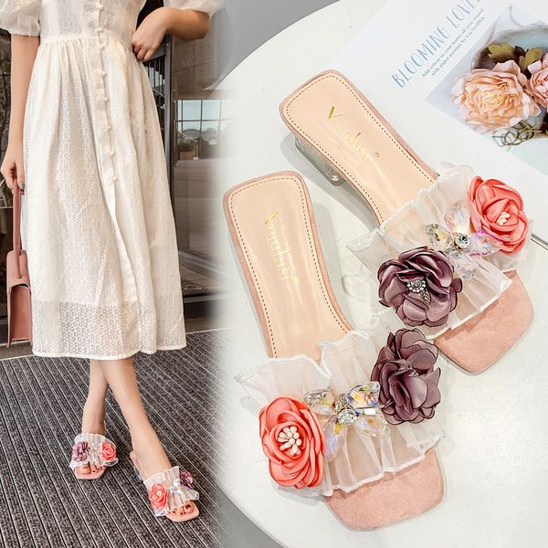 slippers casual rubber flip flops med high-heeled shoes lady slipers women slides transparent heel flower luxury hawaiian soft, Black
slippers casual rubber flip flops med high-heeled shoes lady slipers women slides transparent heel flower luxury hawaiian soft, Black