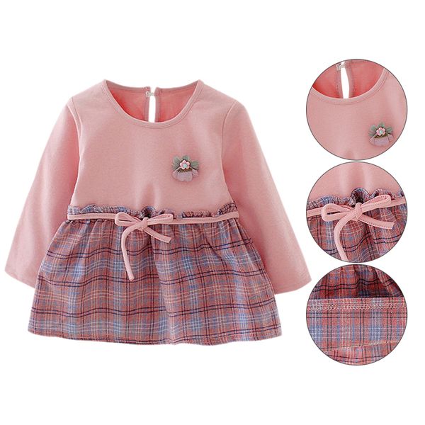 baby girl dress 2019 autumn toddler sweet style plaid pattern long-sleeved dress fashion trend stitchinggirls dress for 0-3t, Red;yellow
baby girl dress 2019 autumn toddler sweet style plaid pattern long-sleeved dress fashion trend stitchinggirls dress for 0-3t, Red;yellow